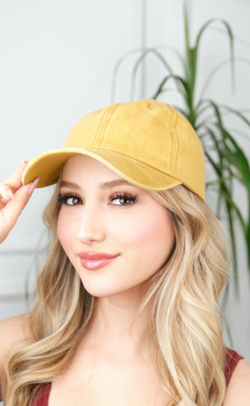 Unisex Eskitme Görünümlü Cap Şapka Baseball Cap Hiphop Şapka