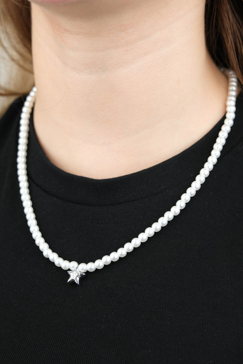 Zirkon Taşlı Kadın Kolye