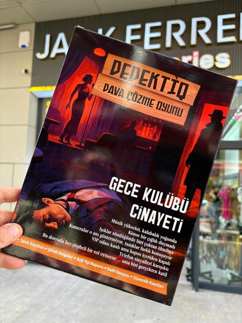 Modunu Bul Eğlence Yılbaşı Parti Cinayet Dedektif Sevgili - Çift Oyunları Oyun Kartları