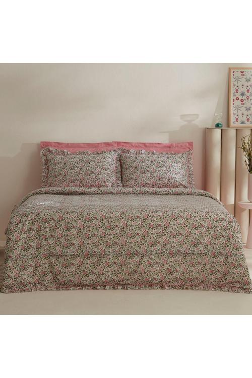 Minay 52 Tel %100 Pamuk Çift Kişilik Nevresim Takımı Pembe