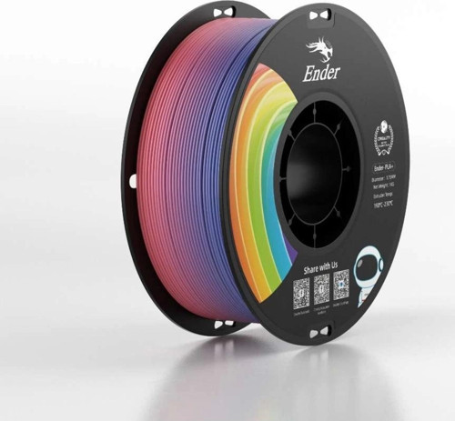 Ender Pla+ Filament Gökkuşağı 1.75Mm 1Kg
