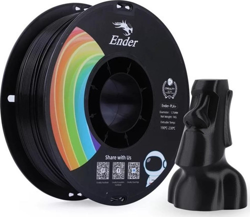 Ender Pla+ Filament Siyah 1.75Mm 1Kg