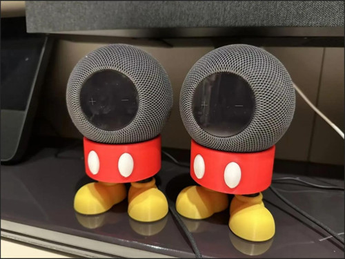 Mickey Görünümlü Homepod Mini İçin Stand Plastik