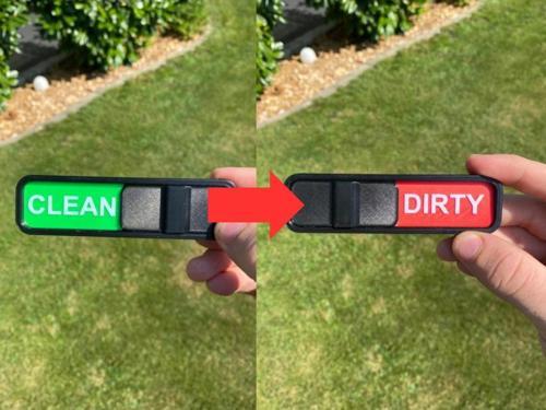 Temiz Kirli Göstergesi Magnet Çamaşır Bulaşık