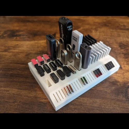 Usb Ve Sd Kart Organizer Stand