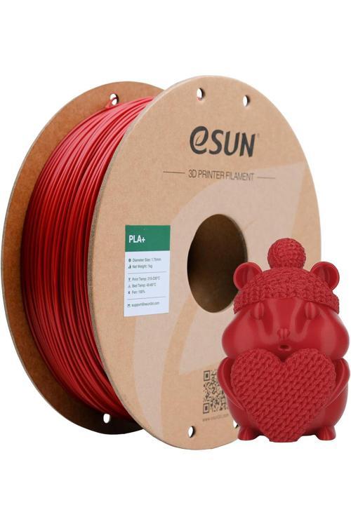 1,75 Mm Pla Plus (Pla ) Itfaiye Kırmızısı Filament (1 Kg)