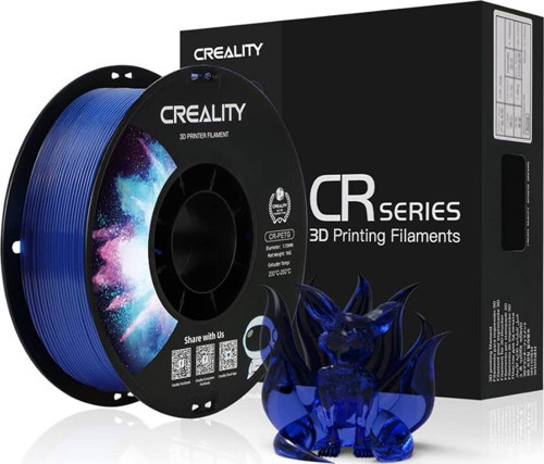 Cr-Petg Filament Şeffaf Mavi 1.75Mm 1Kg