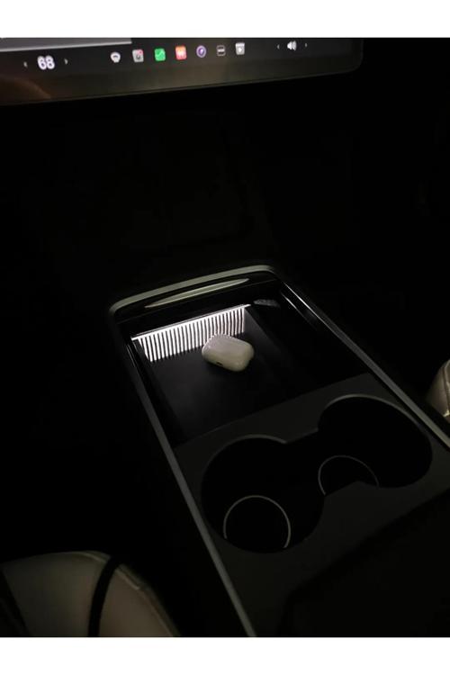 Tesla Yeni Model Y 2025 Juniper Orta Konsol Düzenleyici Araç Içi Organizer