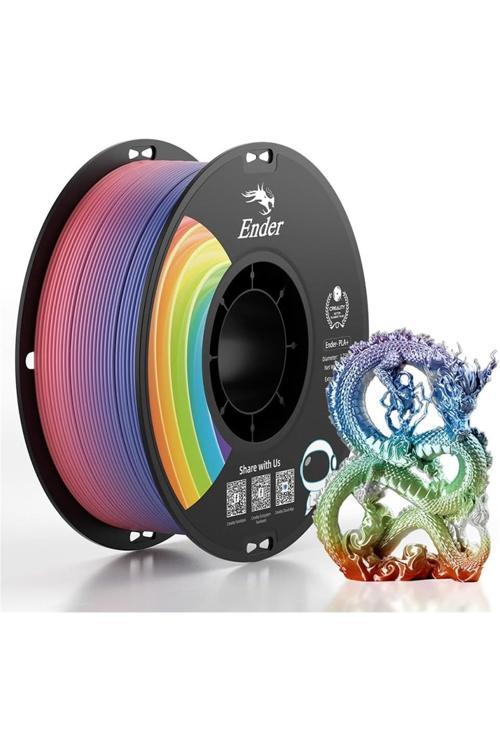 Ender Pla+ Rainbow Filament 1.75Mm 1000Gr