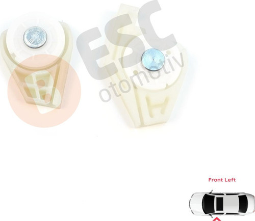 Fiat Doblo MK1 MPV Van 119 223 2001-2010 51718404 İçin Ön Sol Cam Kriko Tamir Köşe Makarası 1+2