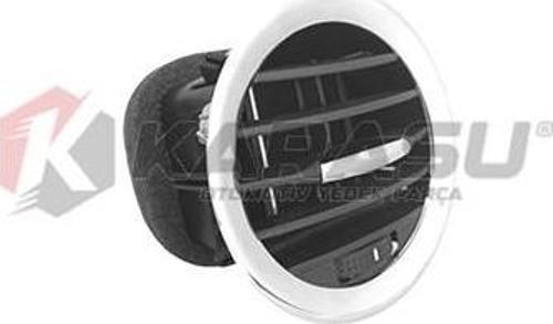 CORSA D HAVALANDIRMA IZGARASI KROM