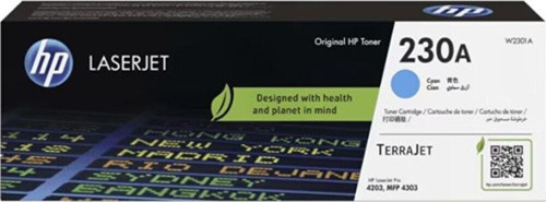 230A Cyan Mavi 1.800 Sayfa Kapasiteli Toner W2301A