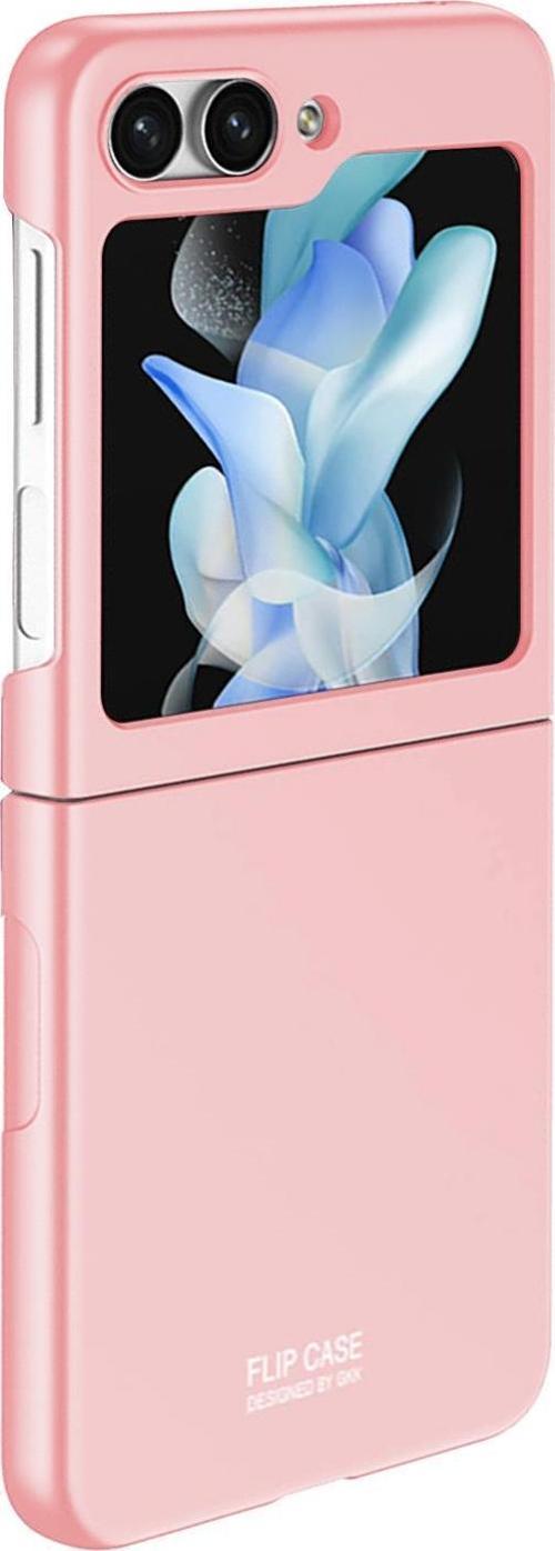 Samsung Galaxy Z Flip 5 Kılıf Shape Hard Cover Pembe