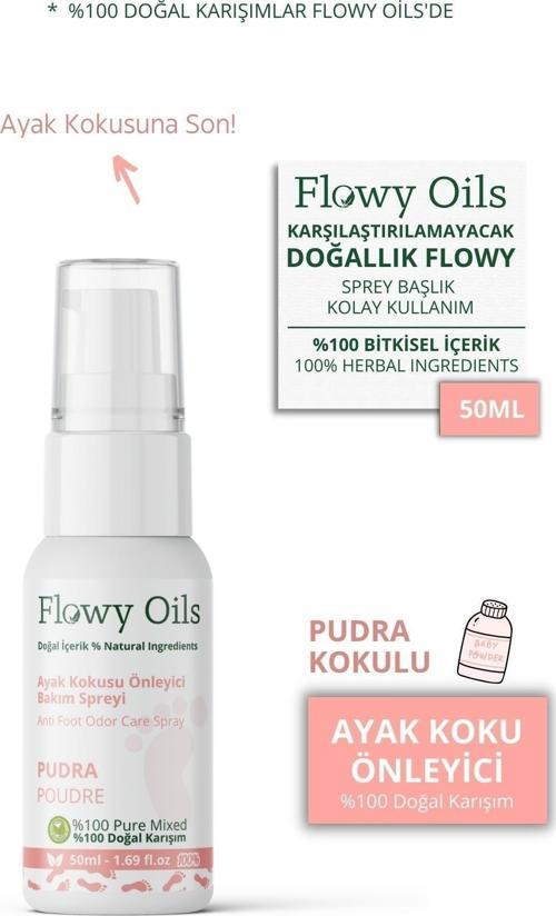 Ayak Koku Giderici Bebek Pudrası Kokulu Bitkisel Içerik Ayak Deodarant Aya Koku Önleyici Sprey 50ml