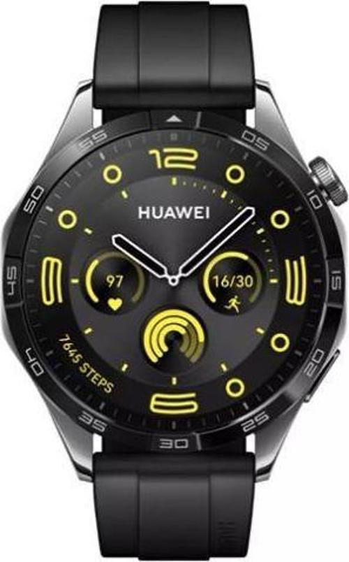 Watch Gt4 Siyah Smart Watch Saat