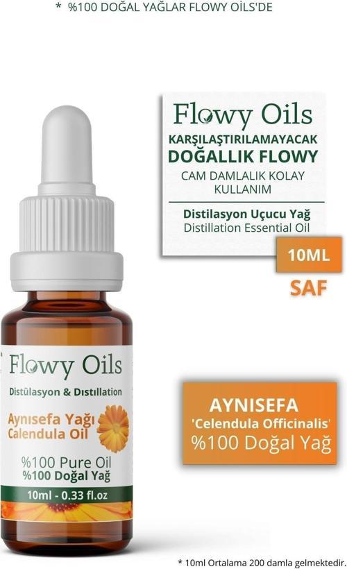 Aynısefa Yağı %100 Doğal Bitkisel Uçucu Yağ Calendula Oil 10ml