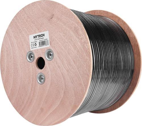 Hy-Cat629 305 Metre Outdoor Gri-Siyah 0.56Mm 23Awg Utp Cat6 Dış Ortam Kablosu