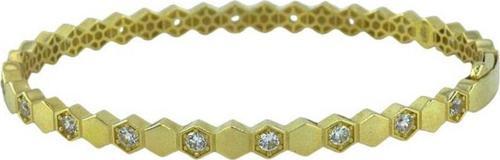 14 Ayar Altın Tasarım Bilezik - K217844