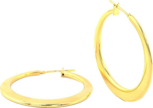 14 Ayar Altın Tasarım Küpe - 0181369