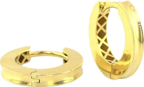 14 Ayar Altın Halka Küpe - 0184131