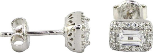 14 Ayar Altın Baget Küpe - 0175533