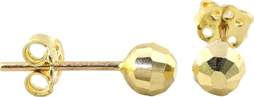 14 Ayar Altın Top Küpe - 0185373