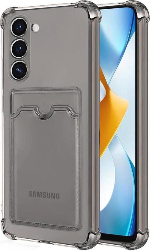Samsung Galaxy S23 Card Slot Shock Kılıf Siyah