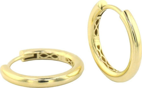 14 Ayar Altın Halka Küpe - 0182869