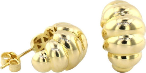 14 Ayar Altın Tasarım Küpe - 0185187