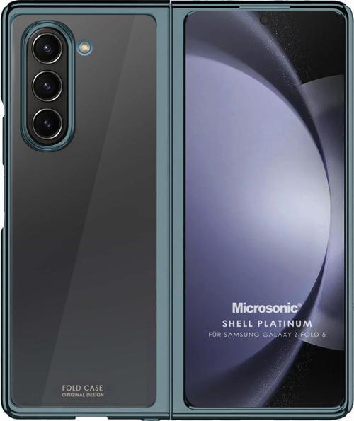 Samsung Galaxy Z Fold 5 Kılıf Shell Platinum Yeşil