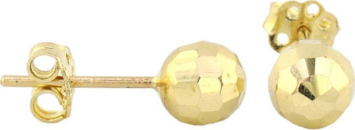 14 Ayar Altın Top Küpe - 0185374
