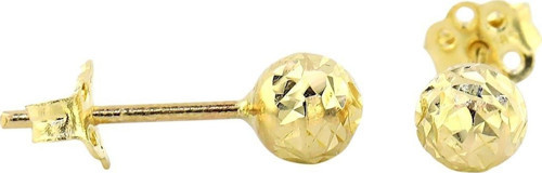 14 Ayar Altın Top Küpe - 0192483