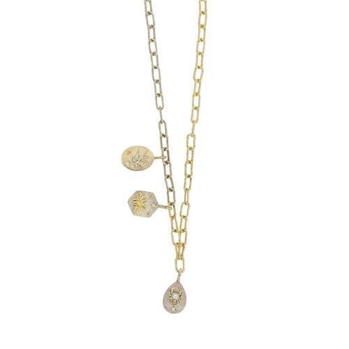 14 Ayar Altın Tasarım Kolye  -  0188951