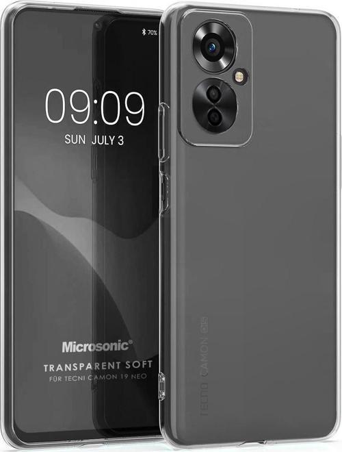 TECNO Camon 19 Neo Kılıf Transparent Soft Şeffaf
