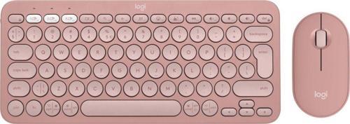 920-012247 Pebble 2 Combo Pembe Kablosuz Klavye Mouse Seti