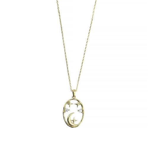 14 Ayar Altın Tasarım Kolye - 0201284