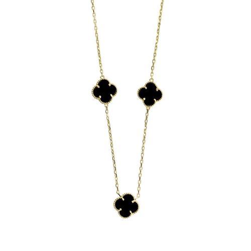 14 Ayar Altın Renkli Kolye  -  F003531