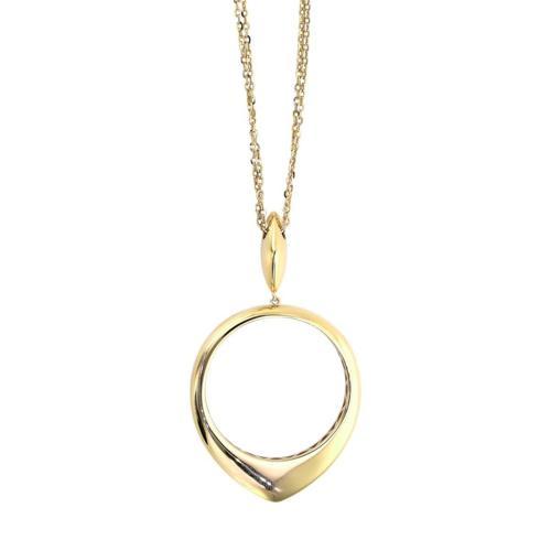 14 Ayar Altın Tasarım Kolye - 0195087