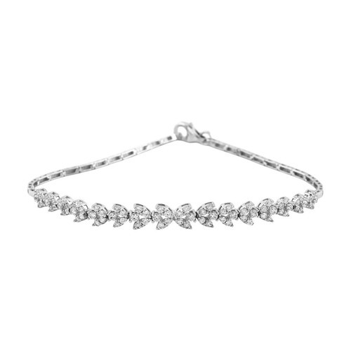 14 Ayar Altın Tasarım Bileklik - 0193538