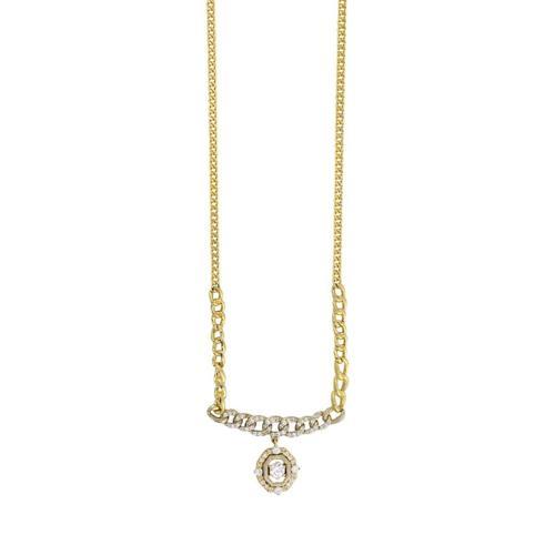 14 Ayar Altın Tasarım Kolye - 0188875