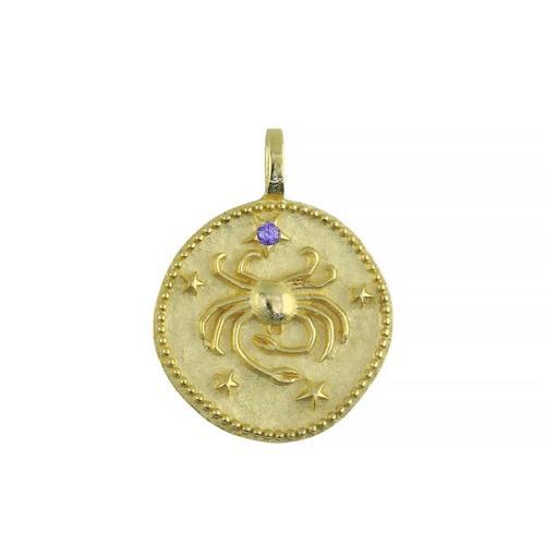 14 Ayar Altın Burç Kolye Ucu  -  0201797