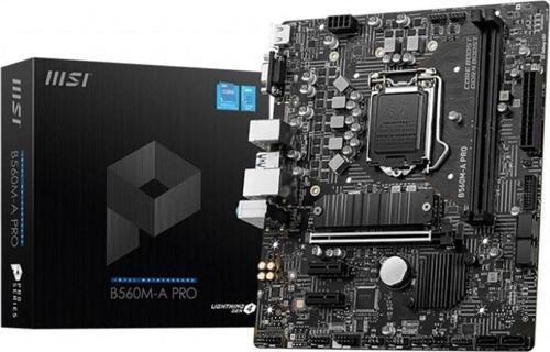 B560M-A Pro İntel B560 Soket 1200 Ddr4 5200(Oc)Mhz Matx Gaming (Oyuncu) Anakart