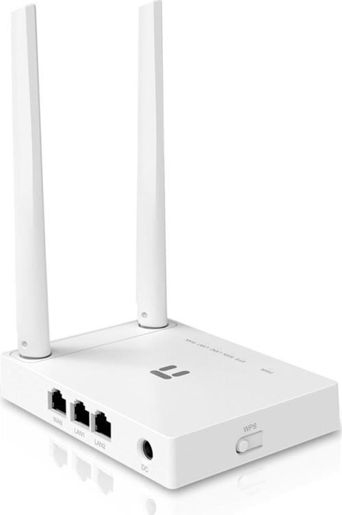 W1 300Mbps 2.4Ghz 1-Wan+2-Lan 2-5Dbi Anten Ap+Repeater+Wisp Smart Kablosuz Router