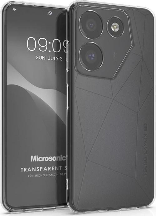 TECNO Camon 20 Pro 5G Kılıf Transparent Soft Şeffaf