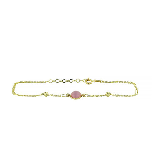 14 Ayar Altın Renkli Bileklik - 0201400