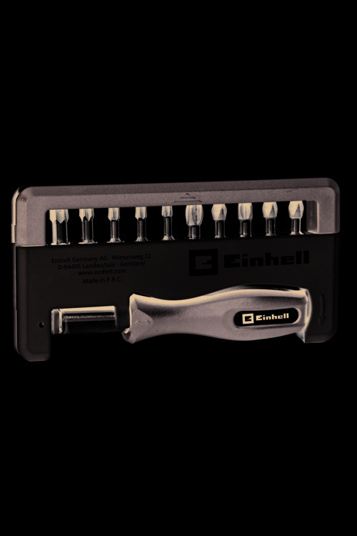 Einhell Original 12 Parça Darbeli Bit Seti, Cep Seti 49155025