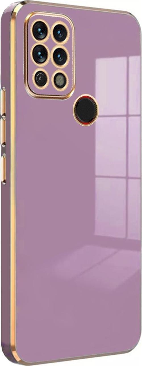 TECNO Pova Kılıf Olive Plated Lila