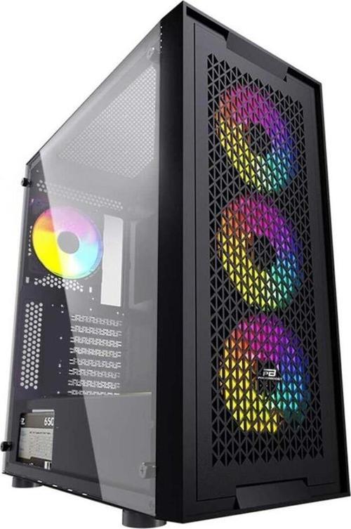 Pb-P501B 650W 80+ Bronze Usb 3.0 Mesh Argb Fanlı Gaming Kasa Boş Bilgisayar Kasası