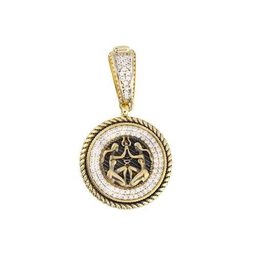 14 Ayar Altın Burç Kolye Ucu  -  0188347