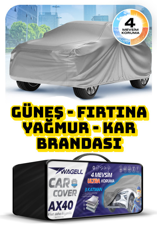 Toyota Corolla 2019 Sonrası Uyumlu Ax40 Araba Brandası - Oto Çadır Örtü